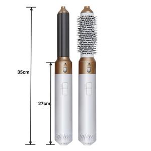 Cepillo de aire caliente 5 en 1, rizador automático de cabello, cepillo alisador, secador de pelo, rizador de pelo para uso doméstico y en salones de belleza - Product Image 6