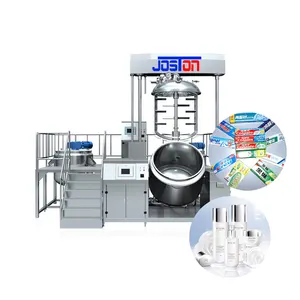 JOSTON 2000L Chemical Ointment Detergent Salad Sauce Lotion Shampoo Toothpaste Vacuum Emulsifying Mixing Tank