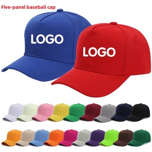 Casquette de baseball unie en acrylique à cinq panneaux, en gros, en stock, pour hommes et femmes, promotionnelle, pour les groupes de <span class=keywords><strong>bénévoles</strong></span> et les voyages - Product Image 2
