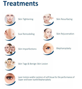 เทคโนโลยีใหม่ เครื่องเลเซอร์ CO2 Fractional 10600nm เครื่องตัดเลเซอร์ CO2 สำหรับการฟื้นฟูผิวหนัง อุปกรณ์ความงาม - Product Image 4