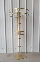 SPR scène circulaire en fer Portable robuste rideau de fête tuyau réglable et drapé de mariage support de toile de fond événement