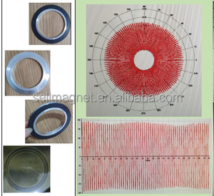 مغناطيسات متعددة الأقطاب 360 قطب، 36 قطب، 6 أقطاب، مغناطيسات أسطوانية للترميز/الاستشعار بطول قطب 1 مم و2 مم و0.8 مم، مؤشر مزدوج المسار - Product Image 6