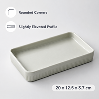 Assiette carrée en mélamine avec pied, gris mat, sur pied surélevé, écologique, incassable, pour buffet d'hôtel