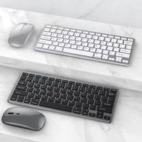 Combo de Teclado y Ratón Bluetooth, Diseño Alemán, Delgado, Estándar, 2.4ghz, Inalámbrico