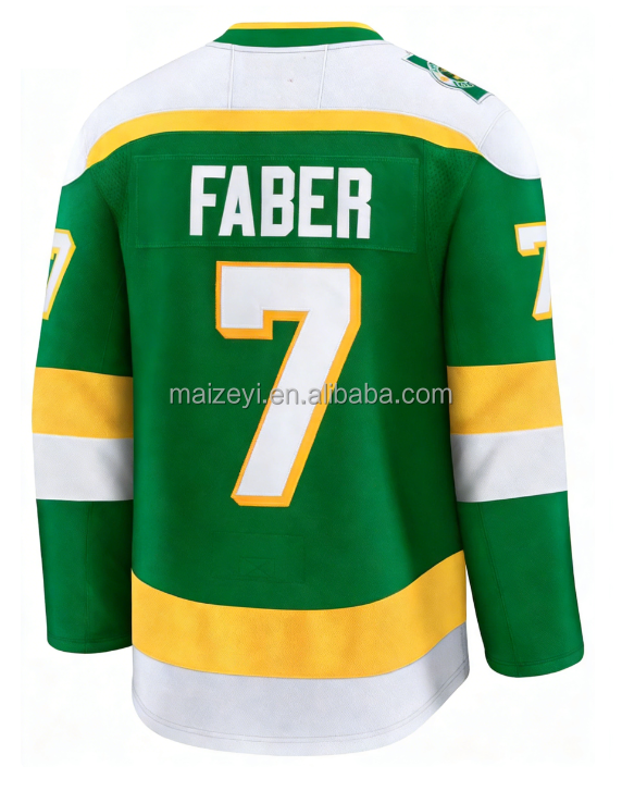 #7 Brock Faber Green Alternate