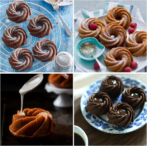 Mini moule à gâteau en silicone cannelé 6 cavités moule à gâteau antiadhésif moule <span class=keywords><strong>de</strong></span> cuisson en silicone pour beignets gelées <span class=keywords><strong>de</strong></span> pain <span class=keywords><strong>de</strong></span> maïs - Product Image 6