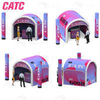 Tentes gonflables CATC pour expositions, chapiteaux, auvents, tentes hermétiques, tentes de salon professionnel, tentes d'exposition imperméables pour événements