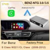 Décodeur CarPlay sans fil STWEI pour Mercedes Benz NTG 3.0 3.5 W221 Classe CL 2006-2012, compatible Android Auto et AirPlay