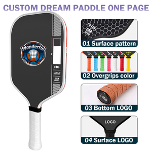 ไม้พายพิคเคิลบอลคาร์บอนไฟเบอร์ GEN4 T700 ปี 2025 ผิวหยาบ Pers Pro IV TFP 16 มม./14 มม. ได้รับการรับรองจาก USAPA สำหรับการเล่นเพื่อความบันเทิง โครงสร้างแบบรังผึ้ง - Product Image 2