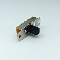 Interrupteur à bascule Suda SS-23L03 certifié TUV CE CQC, 6A 250V AC 2P3T 3 positions IP40, construction en plastique et cuivre, PCB/Pin
