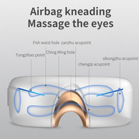 B10 masseur pour les yeux atomisation intelligente compresse chaude sommeil vapeur masque pour les yeux soulagement de la Fatigue dispositif de Protection des yeux