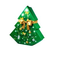 Maßgefertigte Weihnachts-Geschenkbox aus Karton für Schokolade und Süßigkeiten - Bedruckte Verpackungsbox mit Eigenem Logo für den Großhandel
