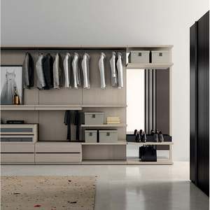 Meubles de maison en bois sur mesure, armoires modernes pour chambre à coucher, garde-robe - Product Image 4