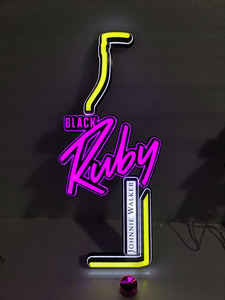 Entrega rápida, letrero de neón con luz Led personalizado, logotipo, Dropshipping, fiesta de cumpleaños, hogar, habitación, boda, letrero de neón para club nocturno, bar, pub - Product Image 2