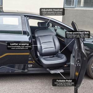 مقعد نقل دوار كهربائي مقعد رفع دوار للسيارة للمركبات المعدلة لذوي الاحتياجات الخاصة - Product Image 3