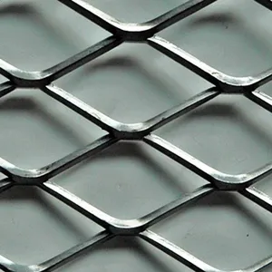Malla metálica extensible de aluminio del diamante de la venta directa de la fábrica para la decoración