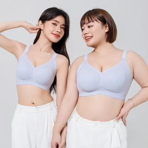 Ba phần tư cup không dây hàng ngày áo ngự<span class=keywords><strong>c</strong></span> liền mạch dính rộng dây đeo vai đẩy lên kích thướ<span class=keywords><strong>c</strong></span> lớn Áo ngự<span class=keywords><strong>c</strong></span> phụ nữ BH cho Châu Âu Mỹ - Product Image 1