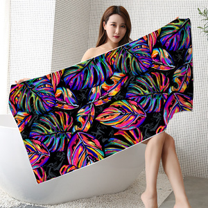 Customised Vietnam Rectangle Beach Towels Trippy Jacquard Custom <span class=keywords><strong>Tarot</strong></span> Beach Towel - Product Image 5