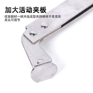 Serres-joints de type C robustes, réglables, en acier au carbone, outils de fixation pour le travail du bois, métriques, surface polie - Product Image 5