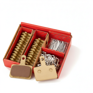   Pastillas de freno de disco a base de cobre, resistentes al calor y al agua, sin ruido, fácil instalación, accesorios de freno para bicicletas de montaña y carretera - Product Image 1