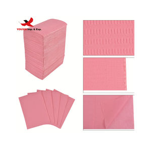125pcs/bag Disposable Nail <b>Table</b> Pad Eco-friendly Waterproof Disposable Dental Bib Dustproof Nail Art <b>Table</b> Mat - Product Image 5
