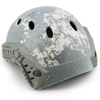 Casque rapide de protection tactique tout-terrain noir pour hommes et femmes avec logo personnalisé avec boucle de ceinture de réglage