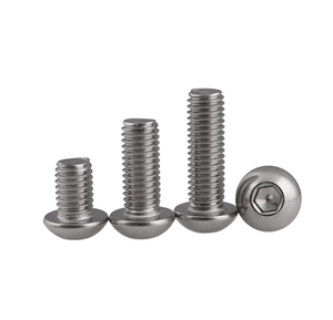 Tornillo de máquina de cabeza de botón de enchufe inoxidable EN ISO <span class=keywords><strong>DIN7380</strong></span> - Product Image 1