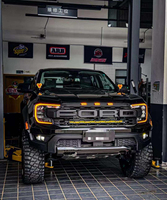 Kit carrosserie pour Ford Ranger T6 T7 T8 2012-2020 Changer pour F150 Raptor Model Facelift Car Bumper Conversion Bodykit