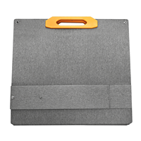 Couverture solaire pliable 200W avec connecteurs DC5521, DC7909, Small Anderson, XT60 et MC4 pour station d'alimentation de camping en extérieur