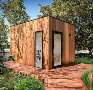 Casa Prefabricada Modular de Acero Ligero, Impermeable y de Rápido Montaje, para Patio Moderno, Casa de Huéspedes/Apartamento Pequeño/Estudio - Product Image 3