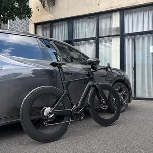 Bicicleta de <span class=keywords><strong>carretera</strong></span> aerodinámica de carbono KOZO2 Toray T800+T1000 de 7.9 kg, bicicleta de carreras aerodinámica en stock, con ruedas de carbono Shi Mano 105 de 88 mm. - Product Image 1