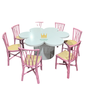 Sillas Infantiles de Ratán Hechas a Mano en Oferta, Asientos para Fiestas de Cumpleaños y Eventos, Muebles Infantiles Ecológicos y Naturales, Proveedor - Product Image 4