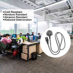 1 м 1,5 м 1,8 м 3 контакта Сплавленный Великобритания BS чайник удлинитель питания переменный ток 110 В BS1363 Сплавленный штекер Великобритании к iec C13 шнур питания - Product Image 6