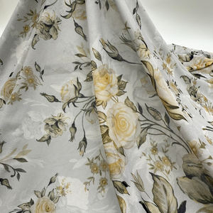 Tessuto a <span class=keywords><strong>Rete</strong></span> Elasticizzato in Poliestere e Spandex con <span class=keywords><strong>Stampa</strong></span> Floreale, Traspirante e Resistente, <span class=keywords><strong>Stampa</strong></span> Digitale per Unisex - Product Image 2