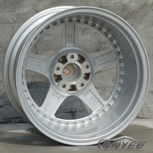 Nuovi Cerchi in Lega Fonyee a 5 Razze con Rivetti Concavi Profondi, 18 Pollici 5x120 per Auto - Product Image 4