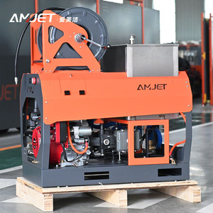 Limpiador de tuberías de alta presión versátil 200bar 20lpm, diseñado para tuberías curvas, asegurando un rendimiento óptimo de desobstrucción de alcantarillado - Product Image 5