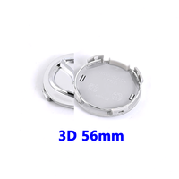 Tapas de Centro de Rueda 3D de 56mm, 57mm, 60mm, 65mm, 68mm con Nuevo Emblema/Logo para Mazda 3, 5, 6, CX-7, CX-9, RX-8 - Accesorios para Tapas de Rueda de Coche