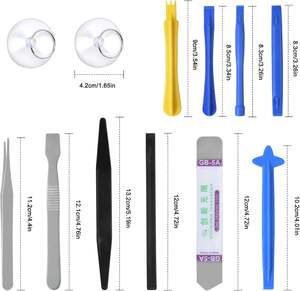 <span class=keywords><strong>Kit</strong></span> d'outils de réparation de téléphone Outil d'ouverture <span class=keywords><strong>Kit</strong></span> de nettoyage de précision avec tournevis et outils de levier Tournevis universel - Product Image 5