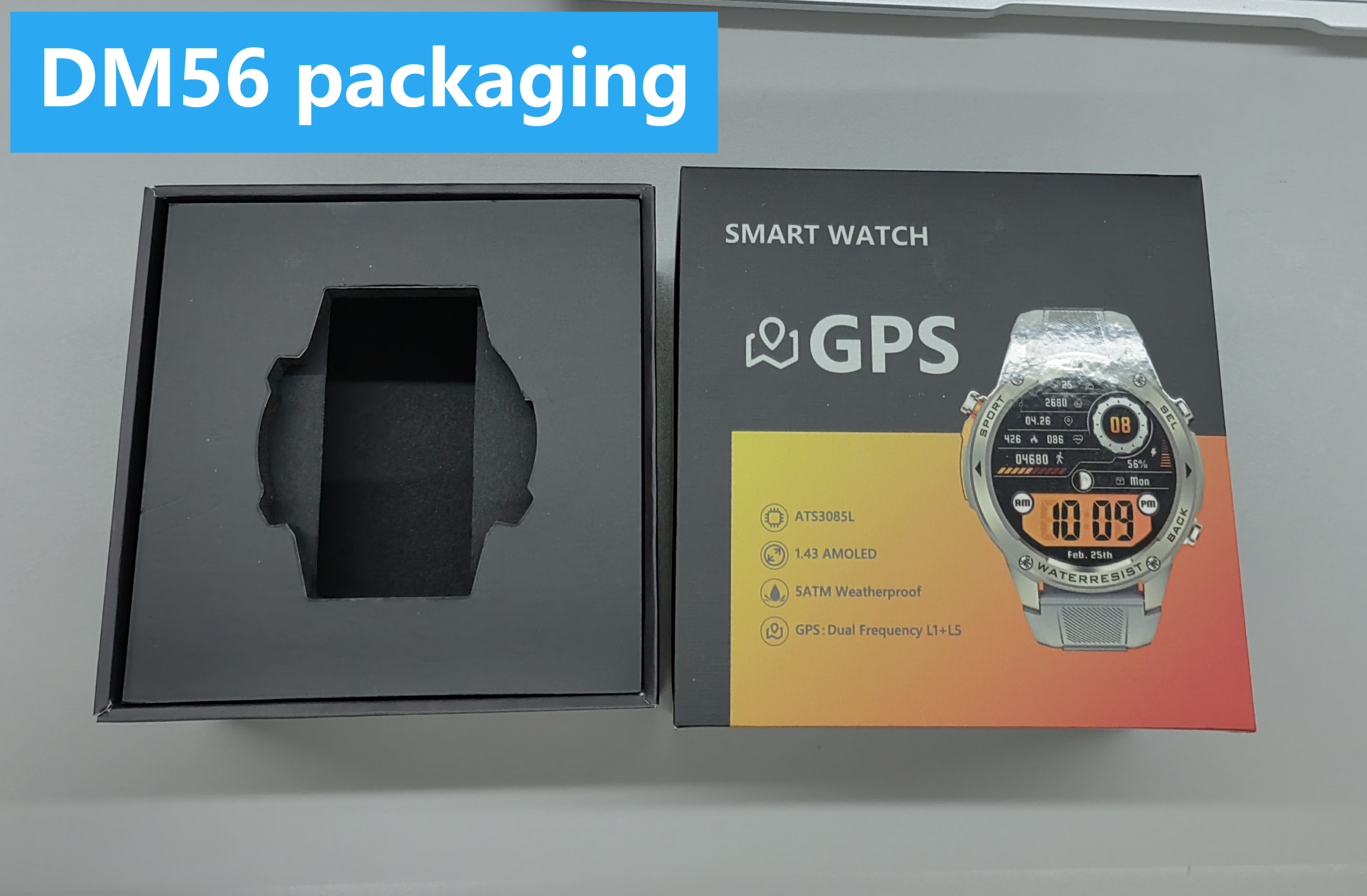 IP6 5ATM Smart Watch GPS Tracking Fitness Tracker