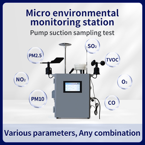 Système de surveillance de la pollution atmosphérique PM2.5 PM10 TSP HCL H2S O2 VOC NH3 CO2, analyseurs de gaz, station de surveillance environnementale - Product Image 2