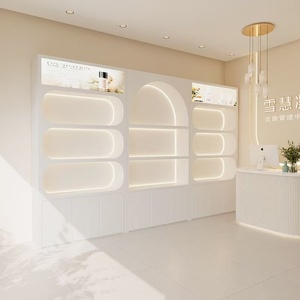 Vitrine de présentation de produits pour salon de beauté, présentoir de produits de soin de la peau, armoire à maquillage, étagère de rangement, personnalisation haut de gamme - Product Image 3