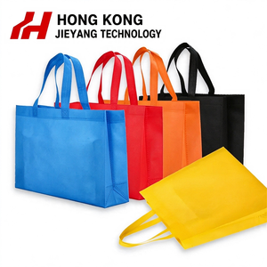 Sac non tissé rose et orange avec poignées, personnalisable, écologique, réutilisable pour courses, vêtements, chaussures, cadeaux – Offre Spéciale - Product Image 1