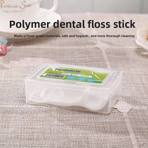 Filo interdentale 50 pz filo interdentale Ultra-Fine alta tensione <span class=keywords><strong>Stick</strong></span> monouso in polimero stuzzicadenti pulizia uso domestico - Product Image 4