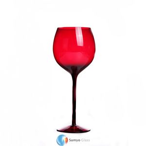 Factory Custom <strong>Wholesale</strong> <strong>Cheap</strong> Handmade Crystal Colored Goblet Red <strong>Wine</strong> <strong>Glass</strong> <strong>Wine</strong> <strong>Glasses</strong> - Product Image 6