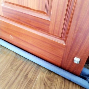 Balayeuses de porte réglables 34 pouces, double bouchon de tirage de porte gris, coupe-vent, blocage du bruit, blocage de la <span class=keywords><strong>brise</strong></span> de fenêtre - Product Image 6