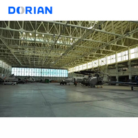 Conception de hangar d'avion en métal Offre Spéciale structure en acier préfabriquée kit de construction de hangar d'avion