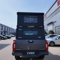 Coque de camping rigide de qualité supérieure pour pick-up, à levage vertical, étanche, pour les voyages tout-terrain, les excursions en autonomie et le camping.