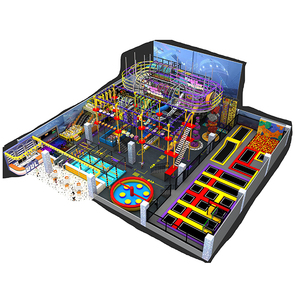 Área <span class=keywords><strong>de</strong></span> Recreación Comercial para Niños, Equipo <span class=keywords><strong>de</strong></span> Juegos Interior <span class=keywords><strong>de</strong></span> Lujo, <span class=keywords><strong>Parque</strong></span> <span class=keywords><strong>de</strong></span> Trampolines para Niños - Product Image 3