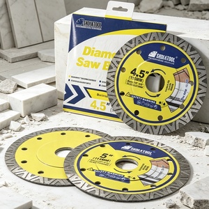 Disque de coupe et de meulage diamanté ultra-mince en maille en V de 4,5 et 5 pouces pour meuleuse d'angle, outils pour carrelage et marbre - Product Image 3