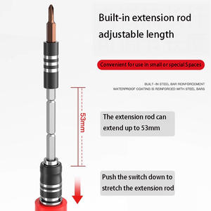 Nuevo juego de destornilladores telescópicos Multifuncional con cabeza magnética Juego de Herramientas de mantenimiento y desmontaje de precisión para el hogar - Product Image 4